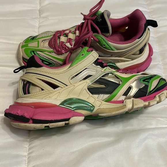 Authentic Balenciaga Track 2 Trainers Sneakers - Picture 4 of 13